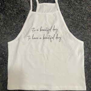Beautiful Day crop top